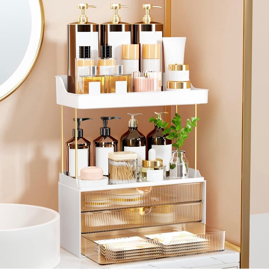 3 Drawer, 5 Tier Large Drawer Organizer