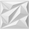 33 Pack 3D PVC Diamond Wall Panels